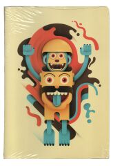 Fabio Ricci Handy 17x24 İplik Dikiş 40 yp Kareli Defter