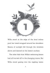 Willa the Silver Glitter Dragon 2