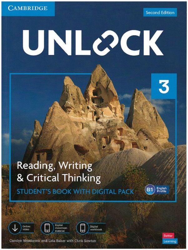 Unlock Level 3 Reading, Writing & Critical Thinking Student's Book With Digital Pack