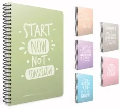 Clever Notes A4 Spiralli PP Kapak 80 yp Kareli Defter