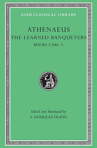 L 208 The Learned Banqueters, Vol II, Books 3.106e-5