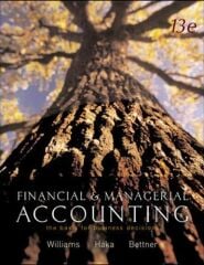 Financial and Managerial Accounting