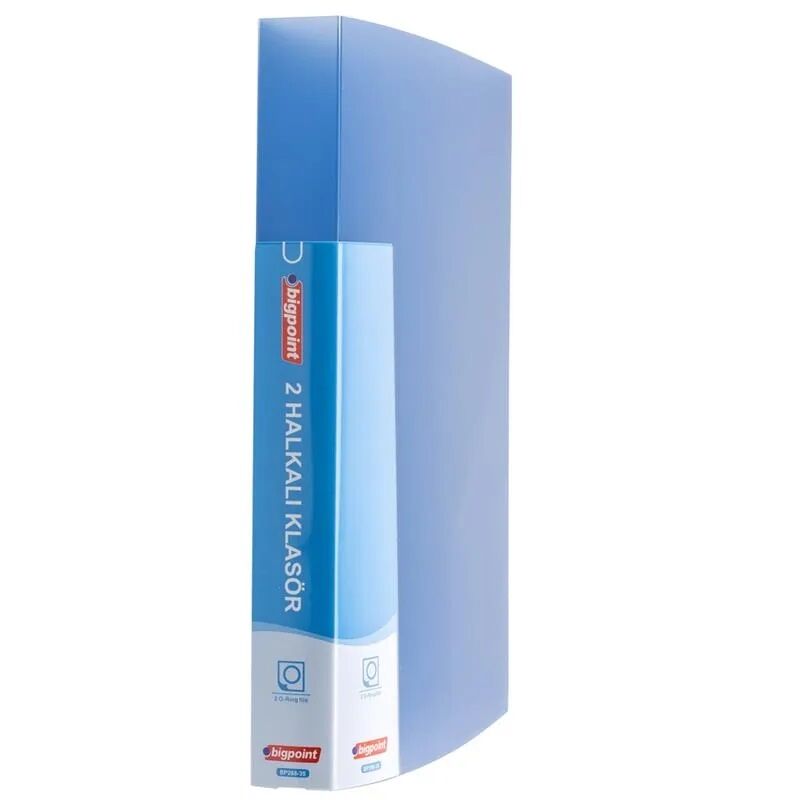 Bigpoint 4 Halkalı Klasör Mavi