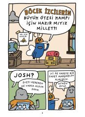 Böcek İzciler 2 – Böcek İzciler Kampta! Çizgi Romanla Doğa Keşfi