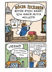 Böcek İzciler 2 – Böcek İzciler Kampta! Çizgi Romanla Doğa Keşfi