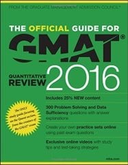 Official Guide for GMAT Quantitative Review 2016