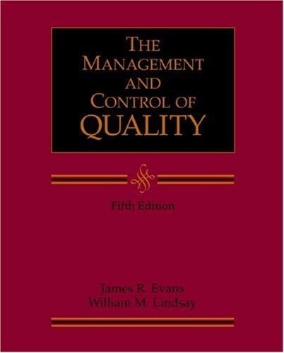 Management & Control of Quality