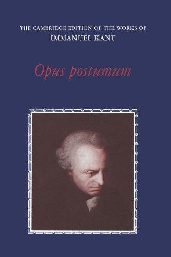Opus Postumum