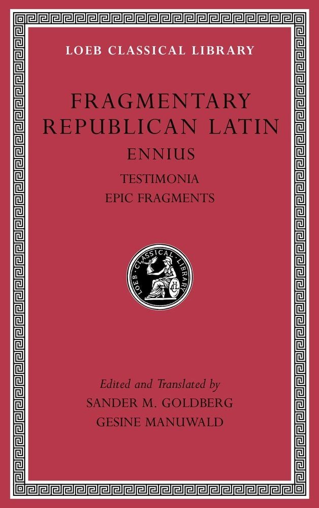 L 294 Fragmentary Republican Latin, Vol I