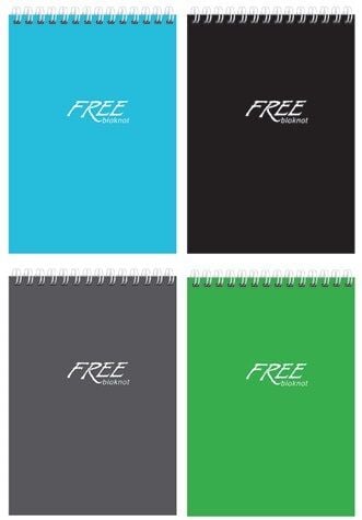 Free Office A5 Bloknot 80 yp Çizgili