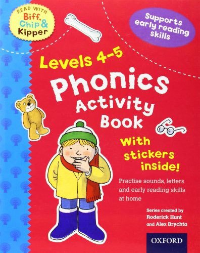 Levels 4-5: Phonics Activity Sticker Book