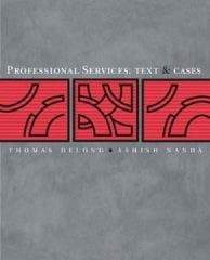 Professional Services: Text & Cases