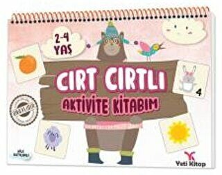 2-4 Yaş Cırt Cırtlı Aktivite Kitabım