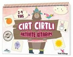2-4 Yaş Cırt Cırtlı Aktivite Kitabım