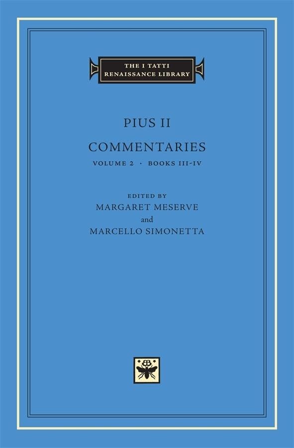 Commentaries: V. 2: Books III-IV