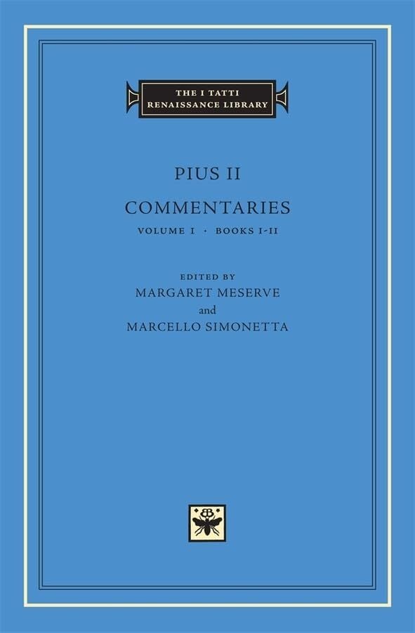 Commentaries: Vol 1: Books I-II