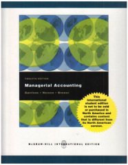 Managerial Accounting
