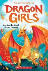 Azmina the Gold Glitter Dragon 1