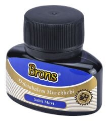 Brons Yazı Mürekkebi 35cc Mavi