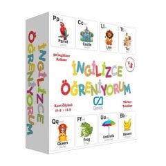 İngilizce Öğreniyorum - Eğitici Oyun Kartları