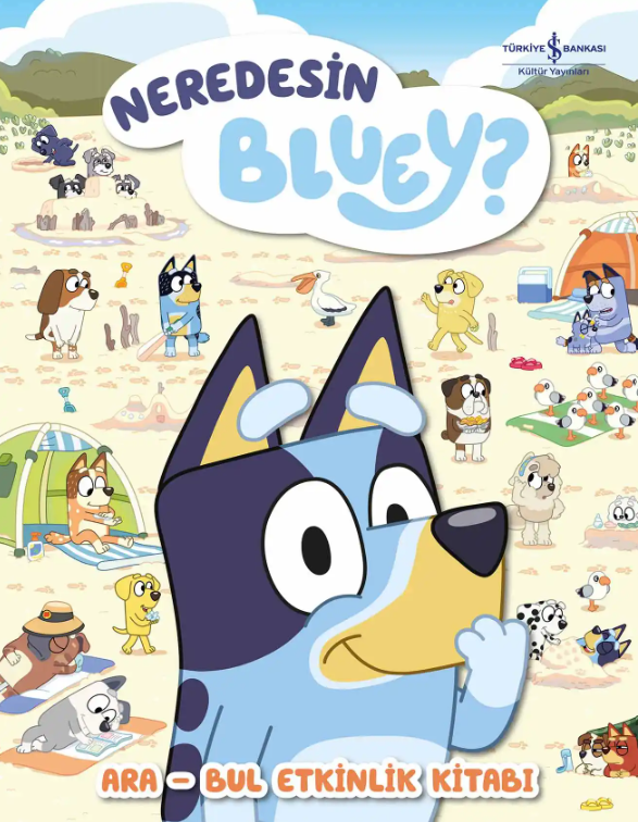 Neredesin Bluey? – Ara Bul Etkinlik Kitabı