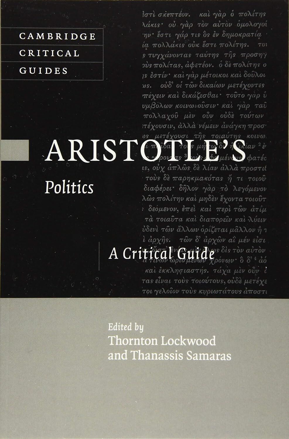Aristotle's Politics: A Critical Guide