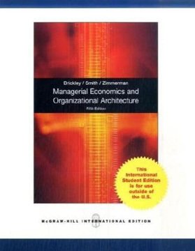 Managerial Economics N Orgn Architecture