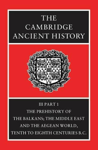 Cambridge Ancient History V.3 P.1