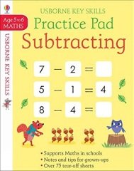 Subtracting Practice Pad 5-6