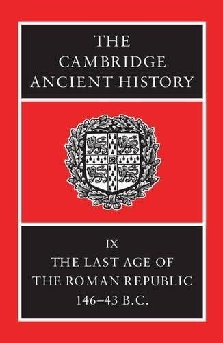 Cambridge Ancient History V.9