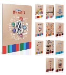 My Notes A5 Tel Dikiş PP Kapak 80 yp Çizgili