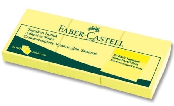 FC Yapışkan Notluk 50x40 mm 3lü Sarı