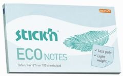 Gıpta Eco Notes Yapışkanlı Not Kağıdı 76x127 100 yp Pastel Mavi