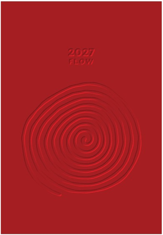 Flow 2027 Haftalık Ajanda - Kırmızı