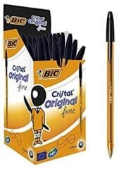 Bic Cristal Fine Tükenmez Kalem Siyah