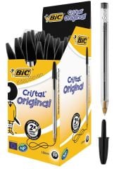 Bic Cristal Medium Tükenmez Kalem Siyah