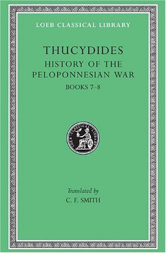 L 169 History of the Peloponnesian War, Vol IV, Books 7-8. General Index