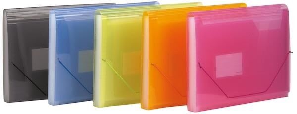 Kraf Körüklü Dosya 13 Cepli Lastikli Pembe