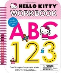 Hello Kitty: Wipe Clean Workbook Abc, 123