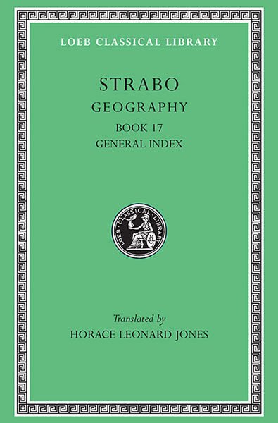 L 267 Geography, Vol VIII, Book 17. General Index