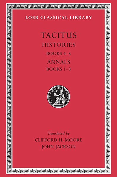 L 249 Histories, Books 4-5. Annals: Books 1-3