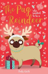 Pug Who Wanted to Be A Reindeer