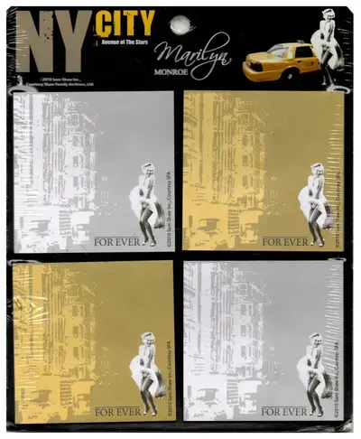 Marilyn NY City Yapışkan Notluk 4'lü Set