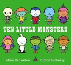 Ten Little Monsters Board Book