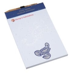 Burçlar - Akrep 10x16 Magnetli Kalemli Bloknot Defter