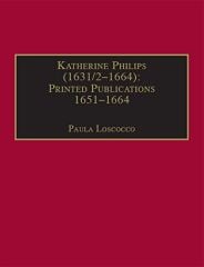 Katherine Philips (1631/2-1664) volume 3