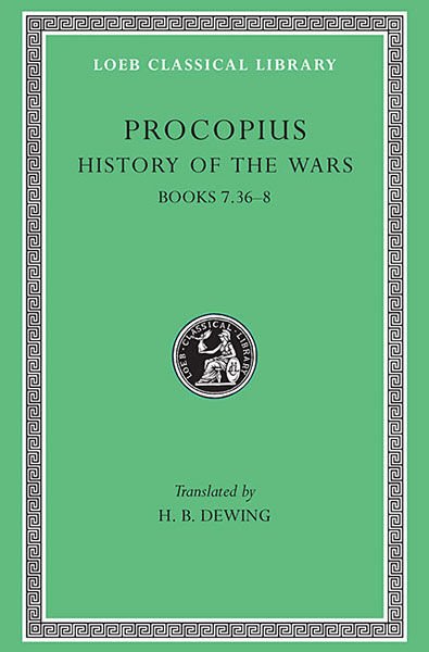 L 217 History of the Wars, Vol V, Books 7.36-8. (Gothic War)