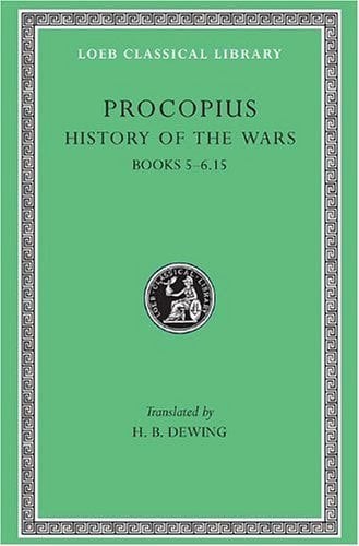 L 107 History of the Wars, Vol III, Books 5-6.15. (Gothic War)