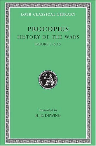 L 107 History of the Wars, Vol III, Books 5-6.15. (Gothic War)
