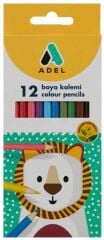 Adel Kuru Boya Kalemi 12 Renk Tam Boy